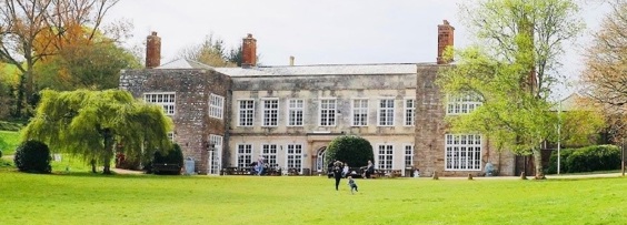 Cockington Court within the grounds