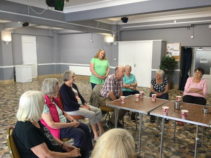 People meeting around a table