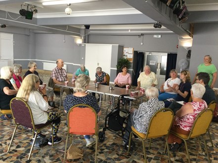 People meeting around a table