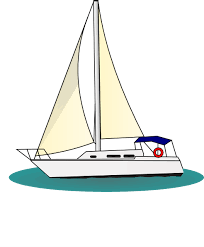 illustration of a sailing boat